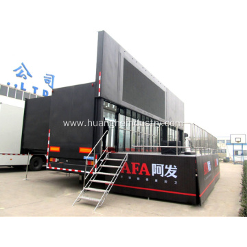 Mobile Stage Vehicle With LED Screen